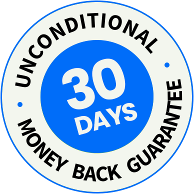 30 Days Money Back Guarantee