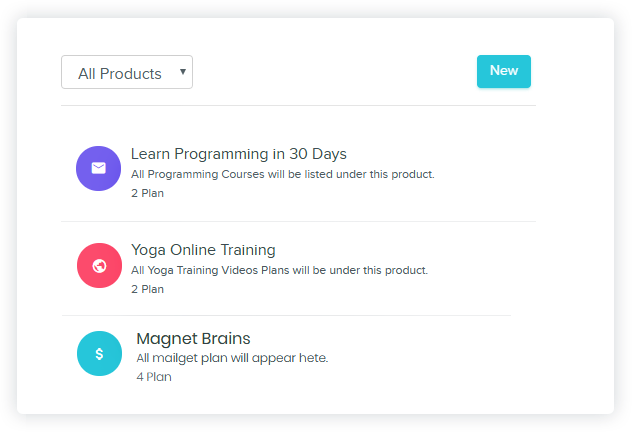 subscription products