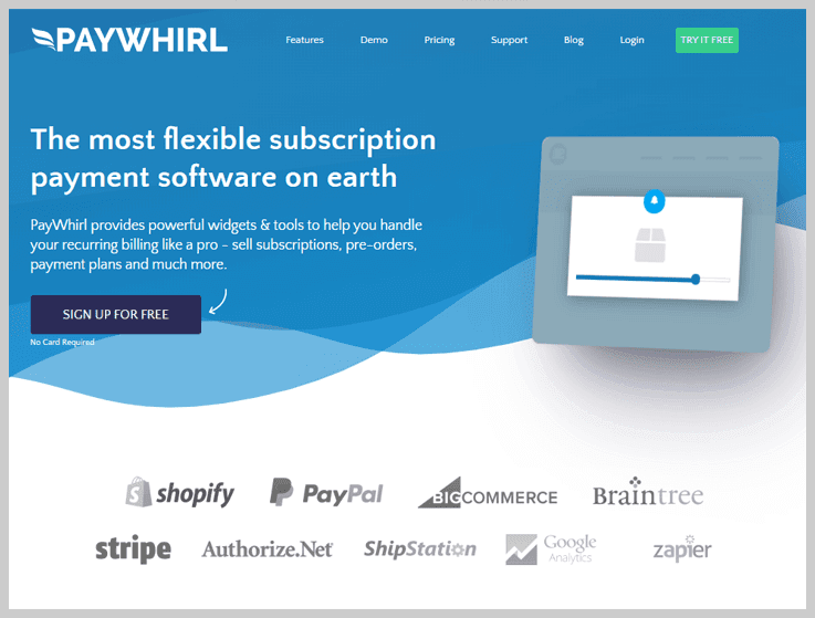 PayWhirl - Best Subscription Management Software