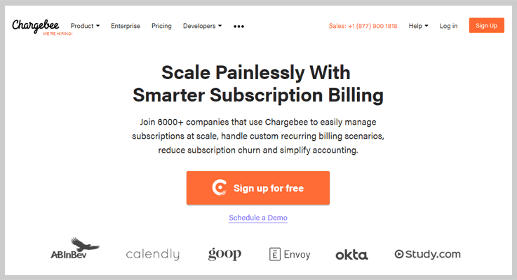 Chargebee - Subscription Billing Software