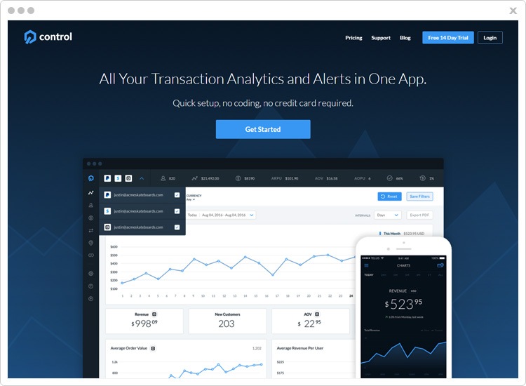 Payment Analytics Solution by GetControl