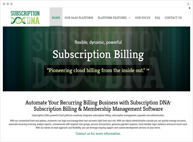 Subscription-DNA Best SaaS Billing Software