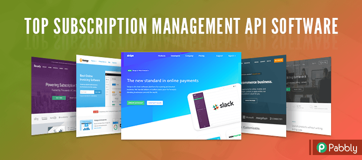 Top Subscription Management API Software