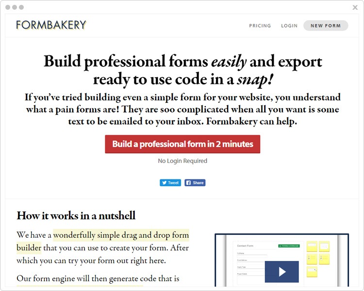 Formbakery Form Builder Software