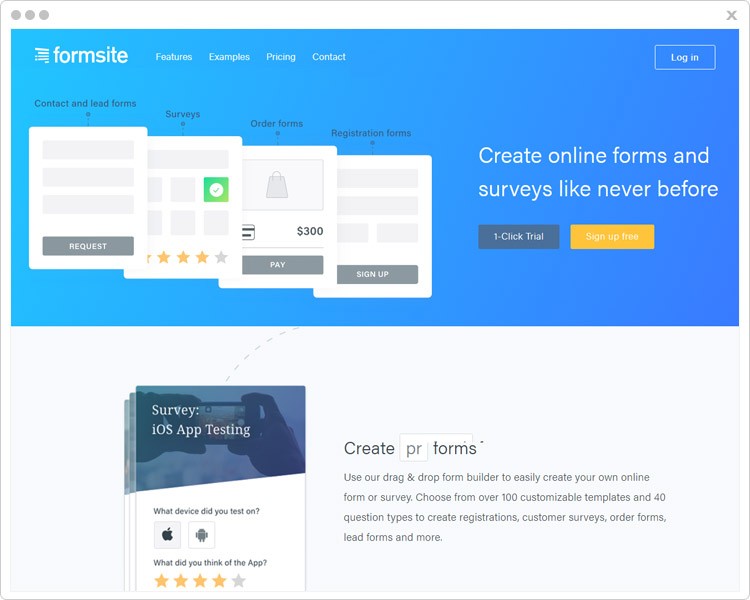 Formsite Web Form Builders