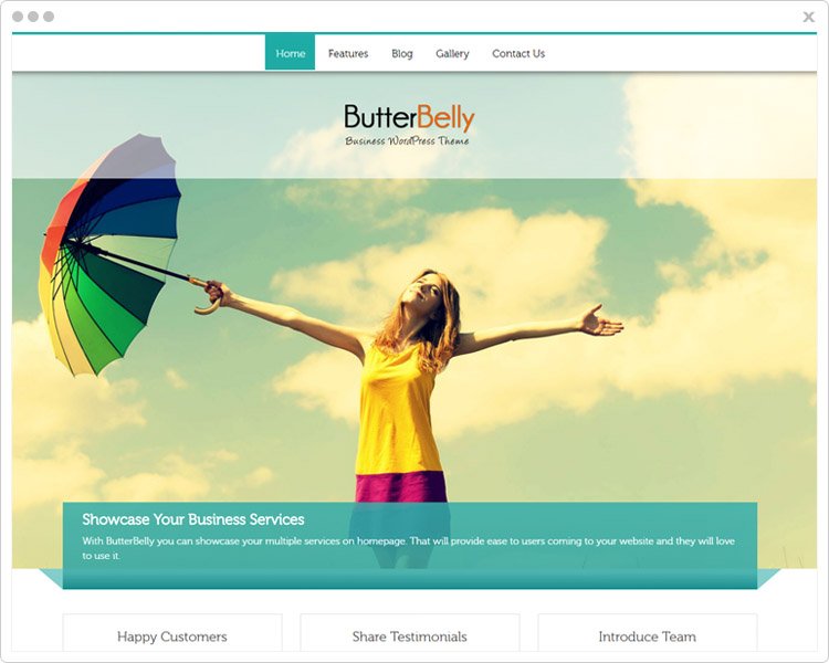 Butterelly - Business WP themes