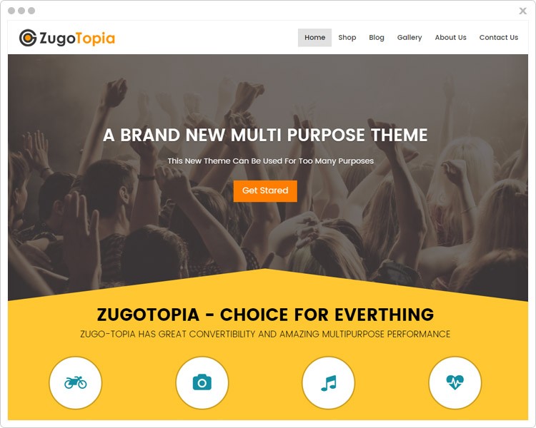 Zugotopia- Multipurpose WP Theme