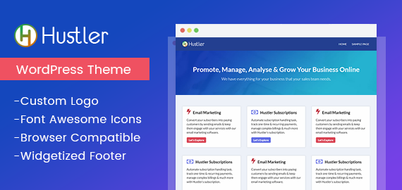 Hustler WordPress Theme
