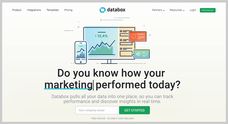 Databox MRR & Churn Tracking Tool