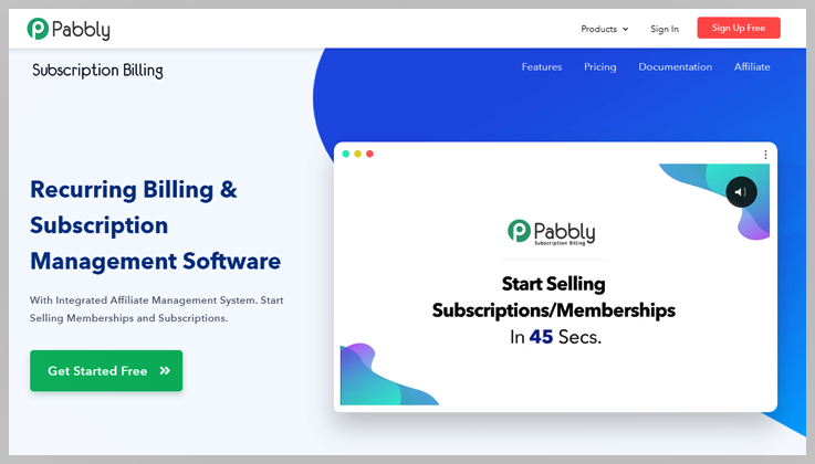 Pabbly subscription billing - Zuora alternatives