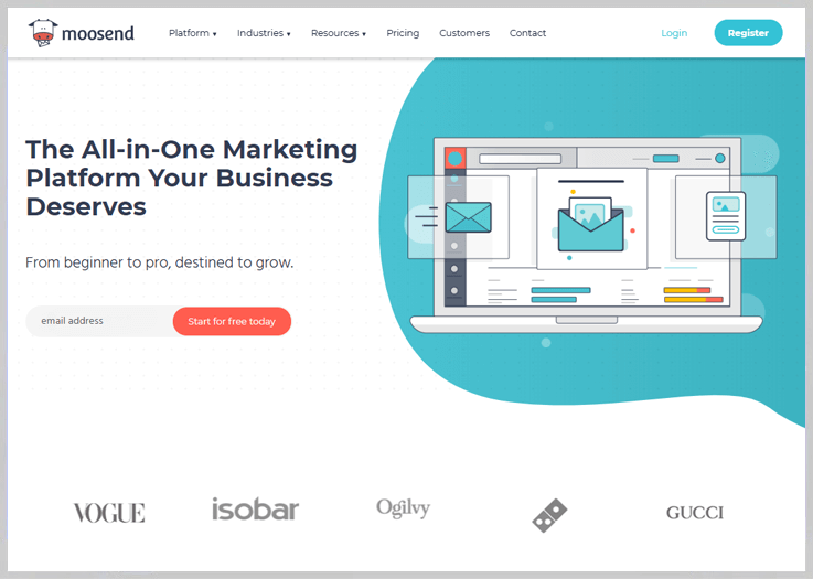 Moosend  - Email Marketing With An Edge