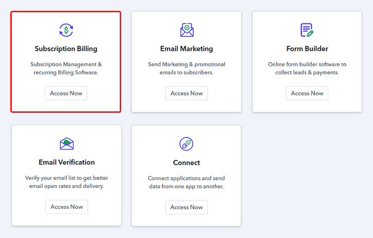 Access Subscription Billing