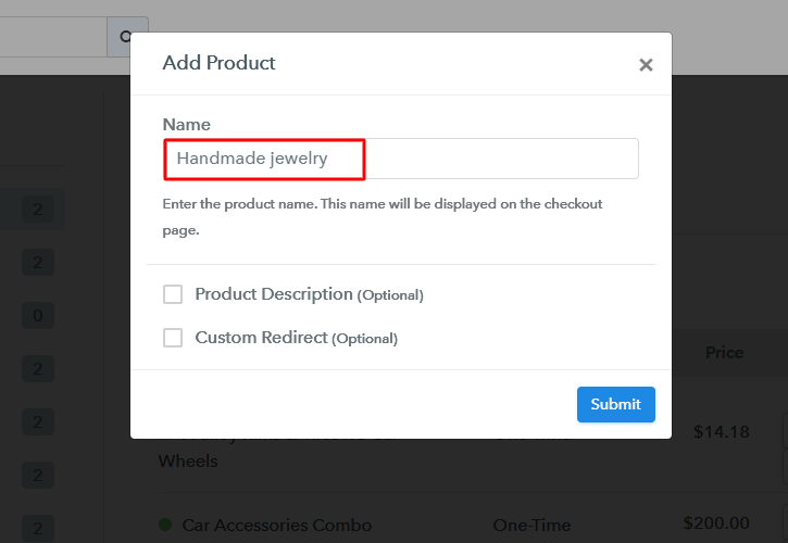 Add Product To Sell Handmade Jewelry Online