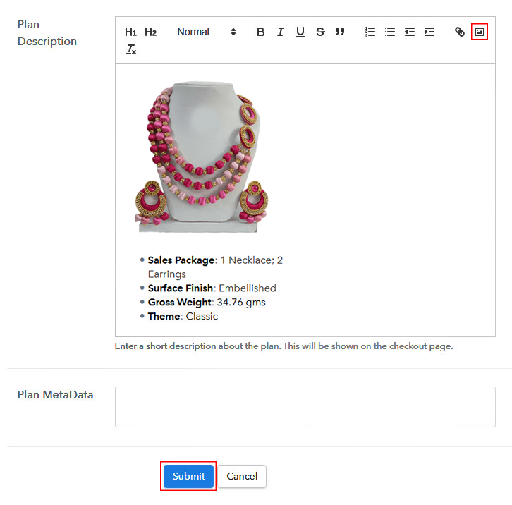 Add Image Description To Sell Handmade Jewelry Online