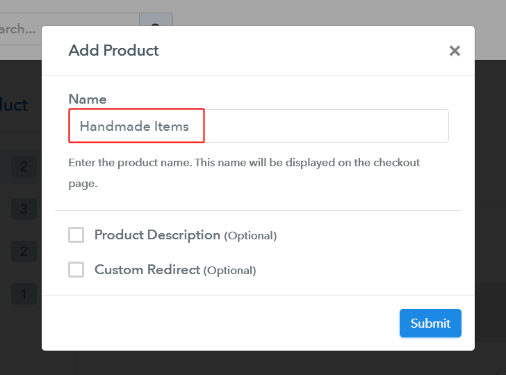Add Product Sell Handmade Items Online