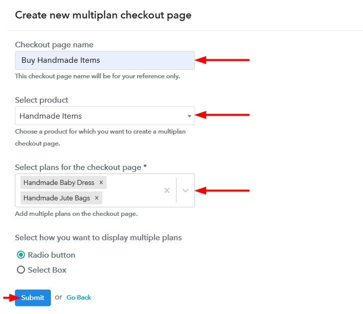 Create Multiplan Checkout Sell Handmade Items Online