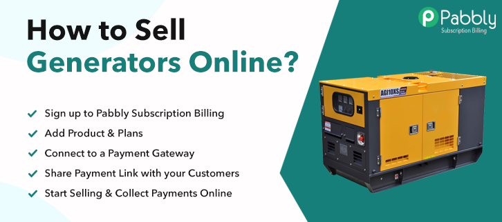 How to Sell Generators Online