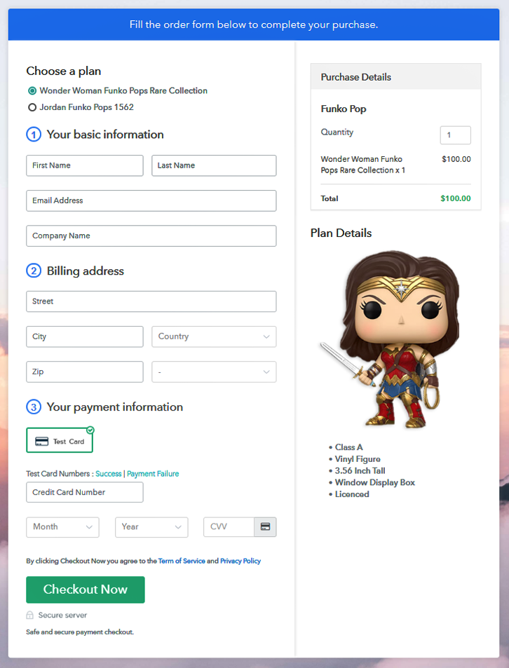 Multiplan checkout to Sell Funko Pops Online