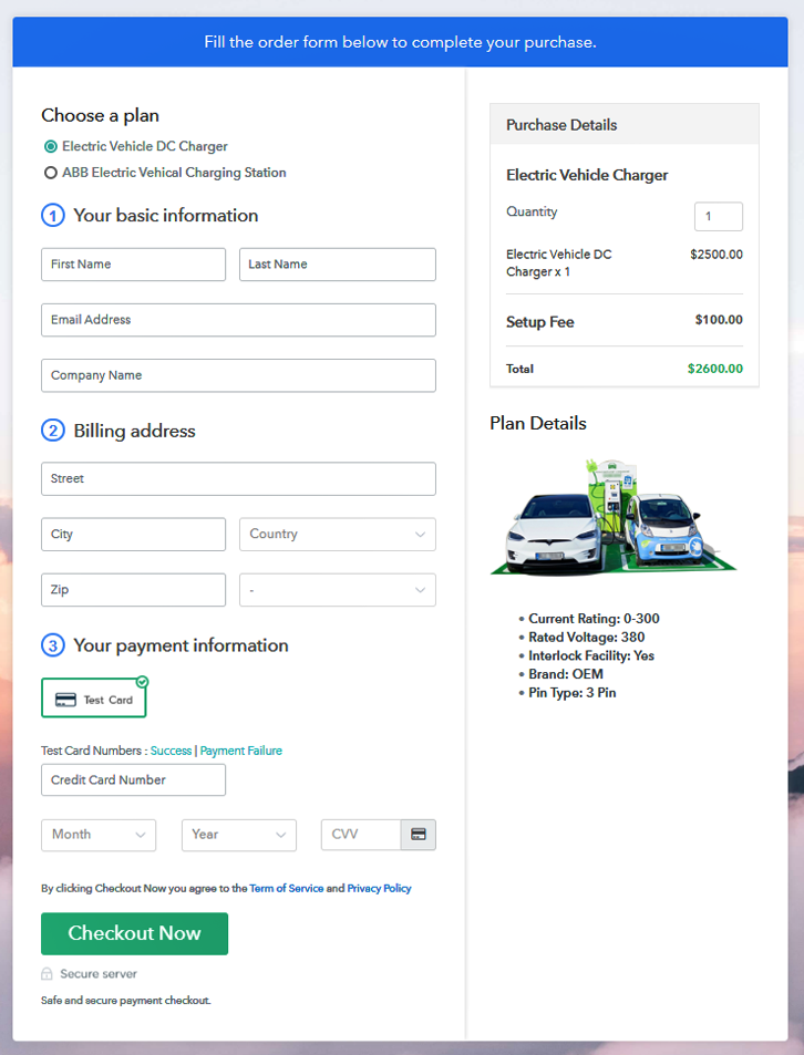 Multiplan Checkout to Sell Electric Vehicle Charger Online