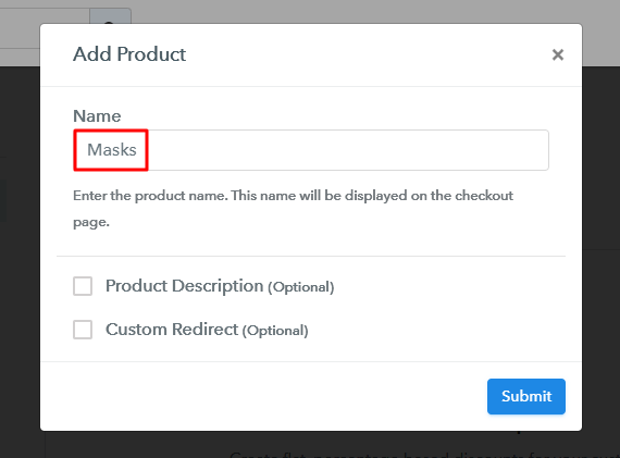 Add Product - Start Selling Masks Online