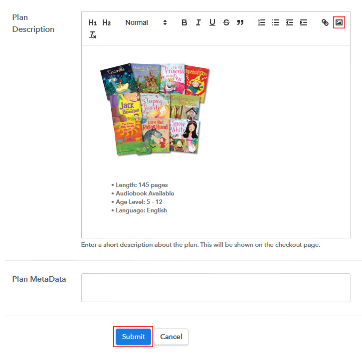 Add Image and Description to Sell Children Books Online