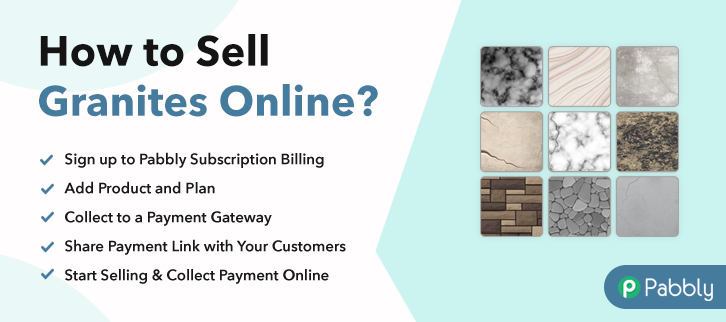 How to Sell Granites Online