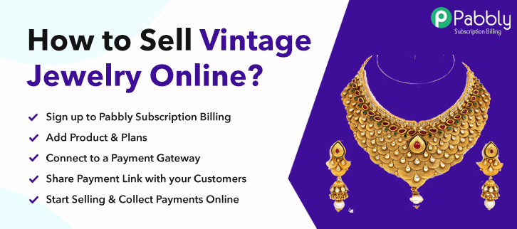 How to Sell Vintage Jewelry Online