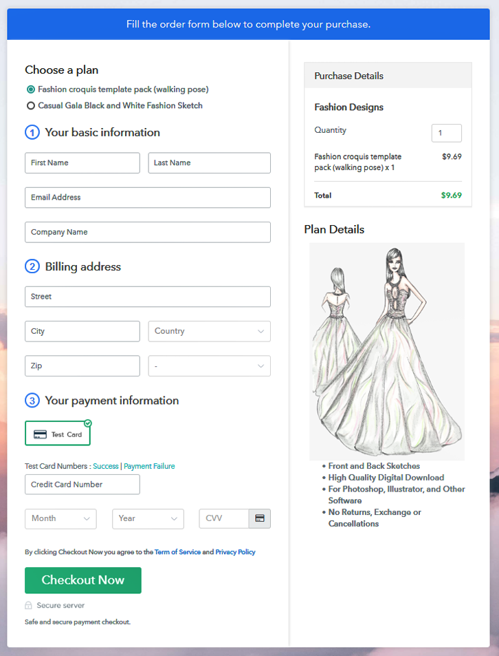 Multiplan Checkout to Sell Fashion Designs Online