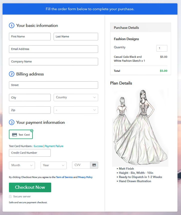 Fashion Design Sketch Online