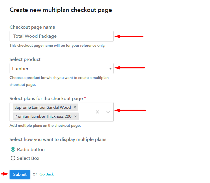 Multiplan Checkout to Sell Lumber Online