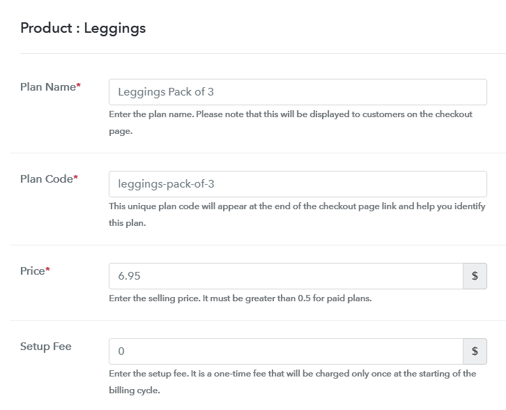 Add Plan to Sell Leggings Online