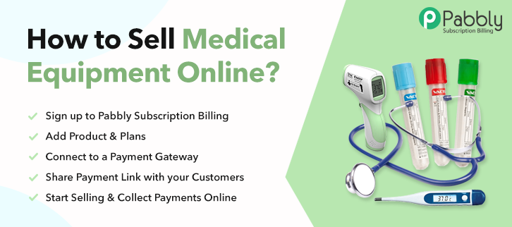 How to Sell Medical Equipment Online