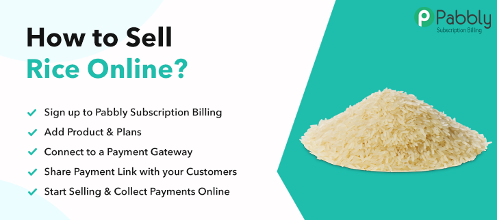 How to Sell Rice Online