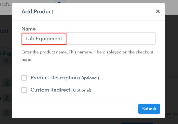 Add Product to Start Selling Lab Equipment Online