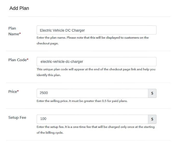 Add Plans to Sell Electric Vehicle Charger Online