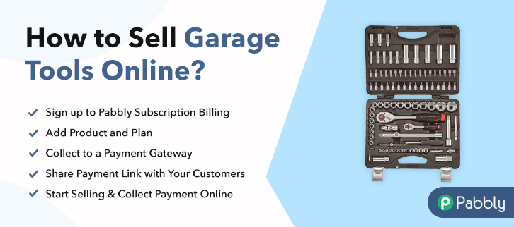 How to Sell Garage Tools Online