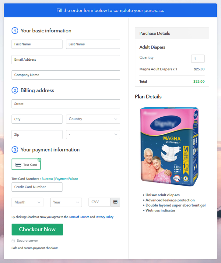 Sell shop diapers online
