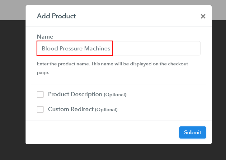 Add Product to Start Selling Blood Pressure Machines Online
