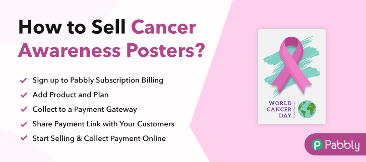 How to Sell Cancer Awareness Posters Online