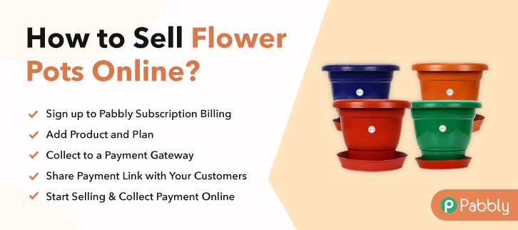 How to Sell Flower Pots Online
