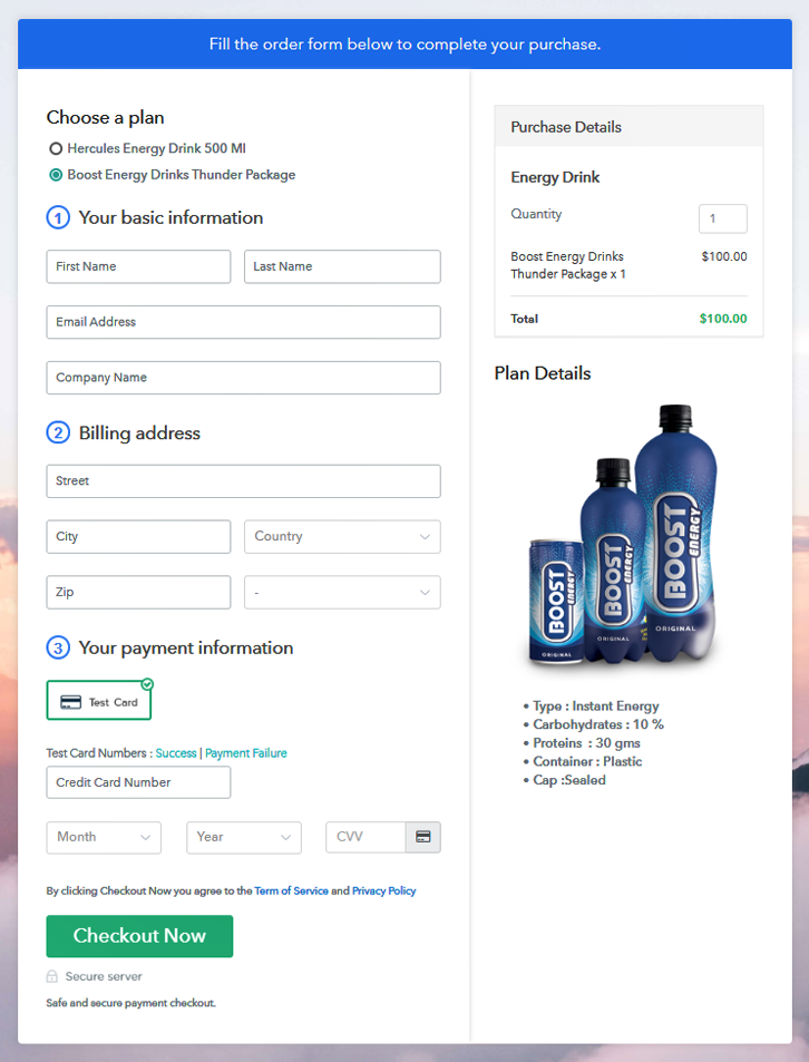 Multiplan To Sell Energy Drinks Online