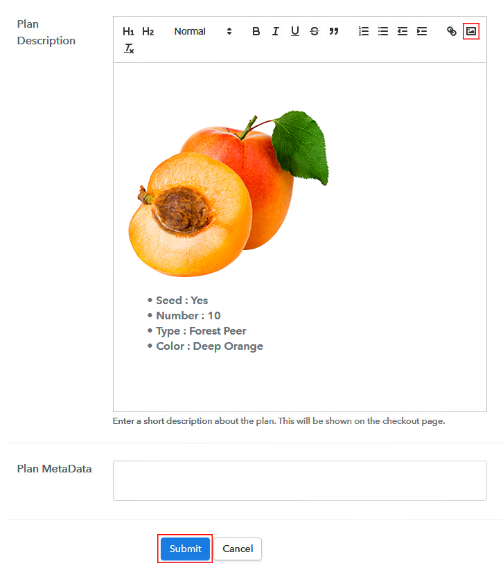 Add Image To Sell Hybrid Fruits Online