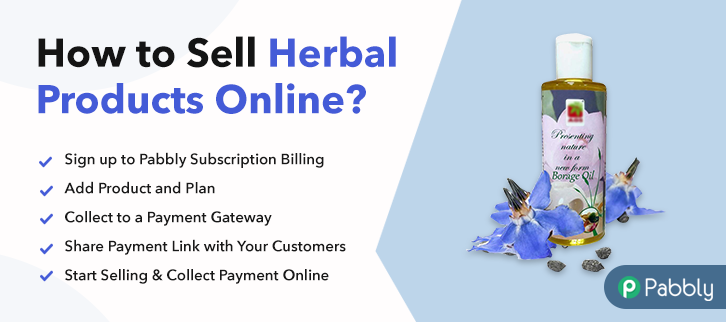 How To Sell Herbal Products Online