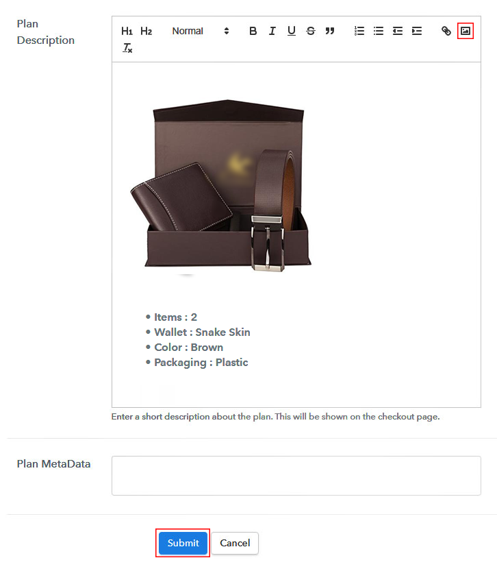 Add Image To Sell Leather Products Online 