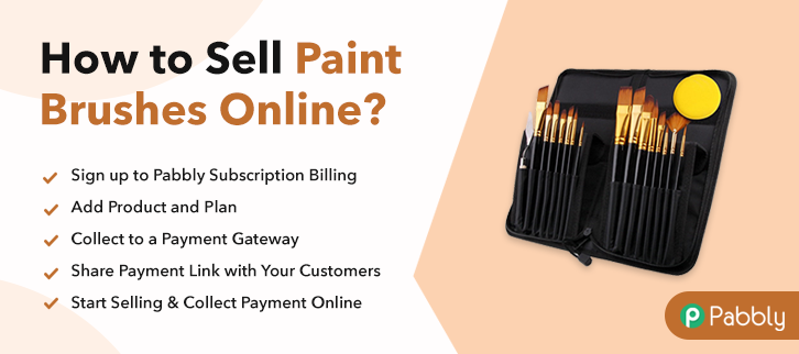 How to Sell Paint Brushes Online