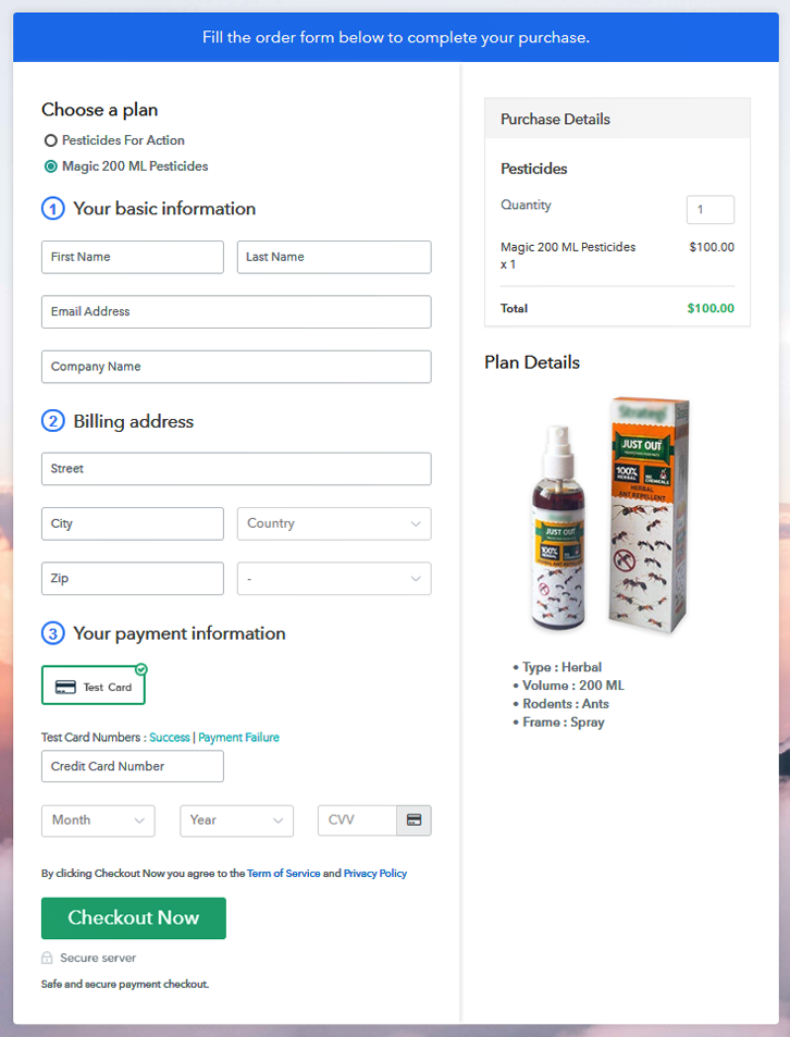 Add Multiplan To Sell Pesticides Online