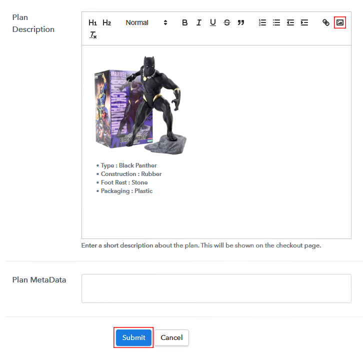 Add Image To Sell Superhero Model Kits Online