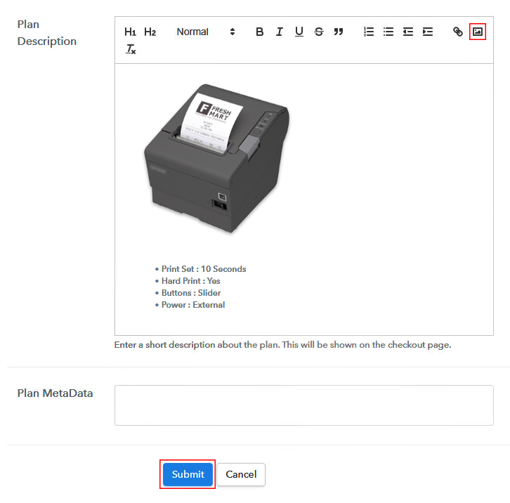 Add Image To Sell Thermal Printers Online