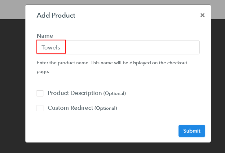 Add Product to Start Selling Towels Online