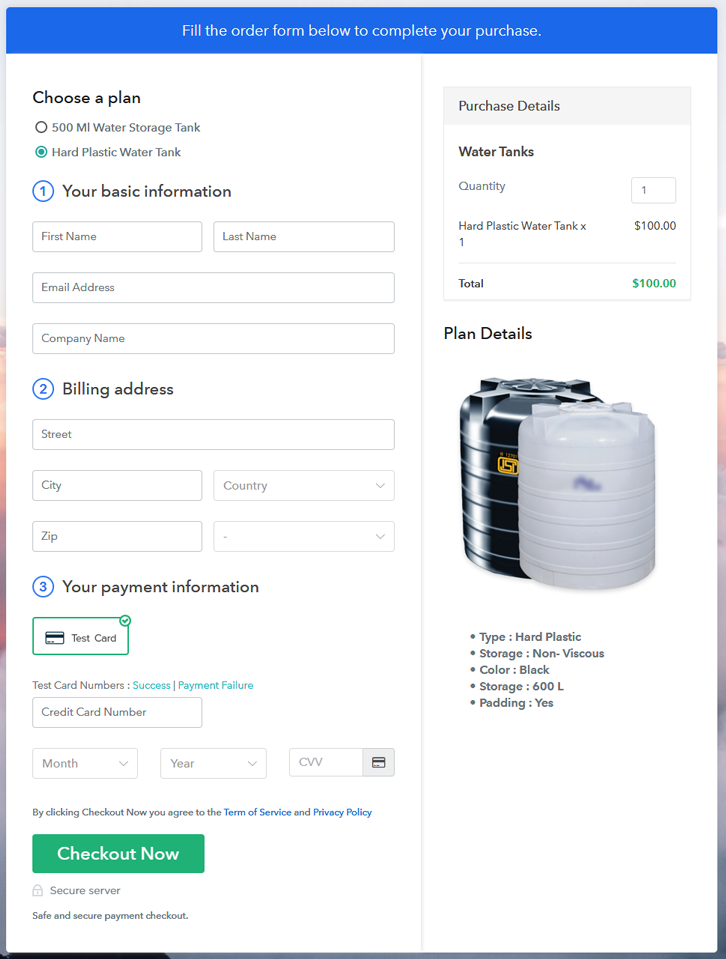 Multiplan To Sell Water Tanks Online